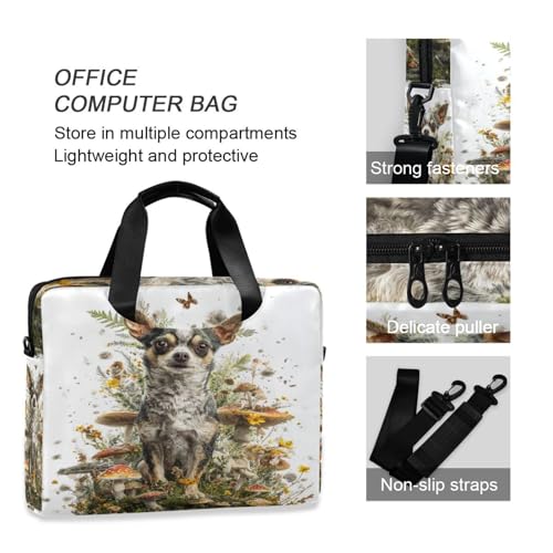 Funda para portátil de 15.6 pulgadas con asa y correa miniatura 6