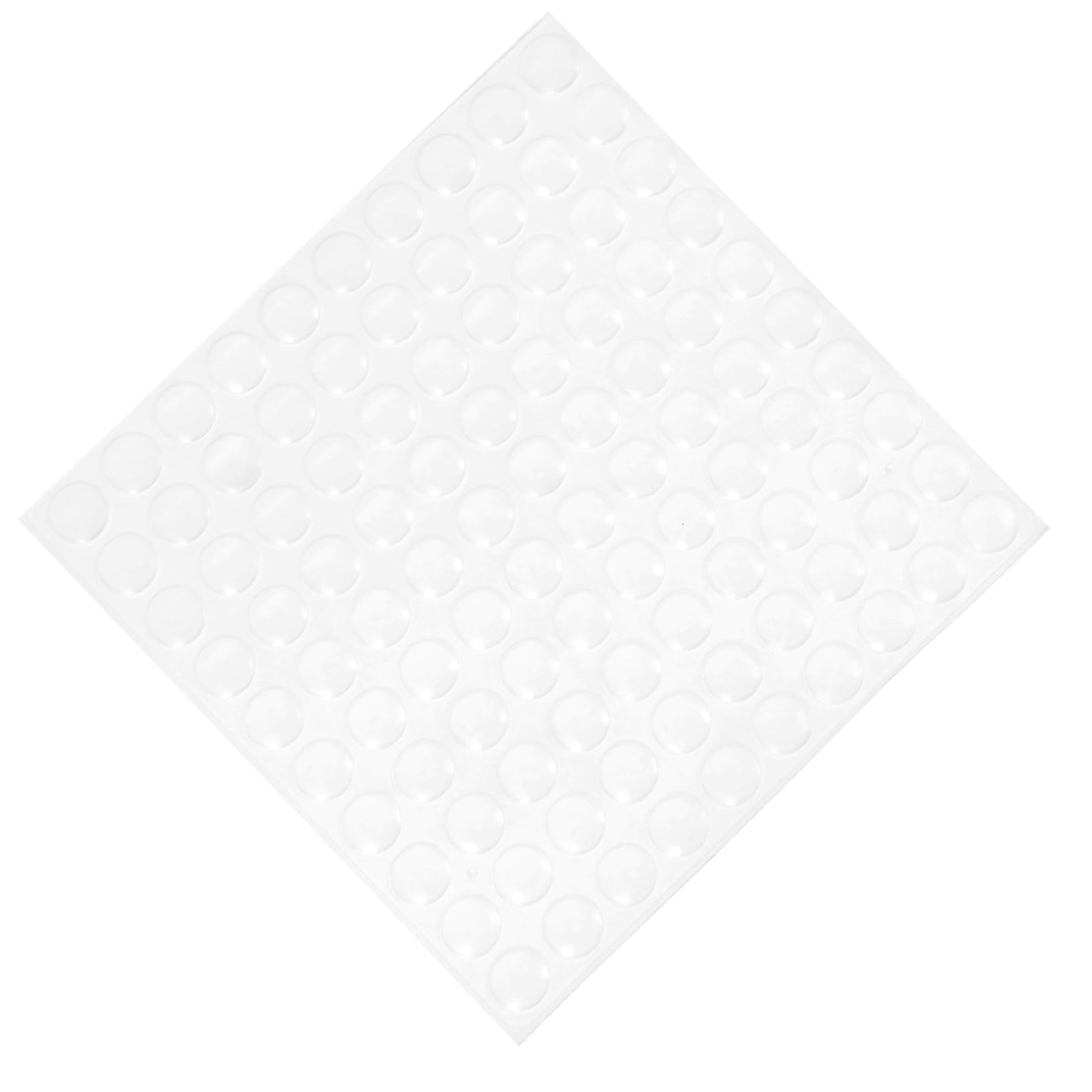HOLIDYOYO 1 Sheet Transparent Adhesive Cabinet Door Bumpers Furniture Pads for Noise Reduction and Protection Versatile Slip Pads for Doors Dressers and Cabinets Easy to Use