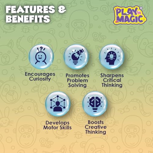 Image of PlayMagic BrainActiv Ultimate Activity Kit - Animal Adventure