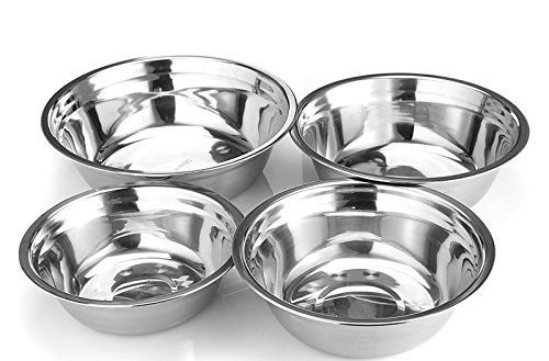 Stainless Steel Mixing Bowl (Set of 4) - Utopia Kitchen