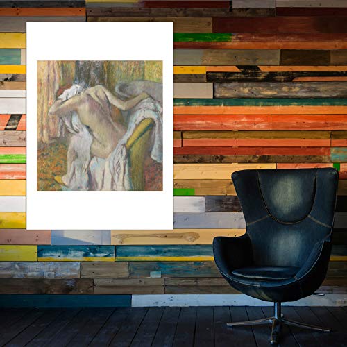 Affiche encadrée Degas After the Bath impression extra large - 6