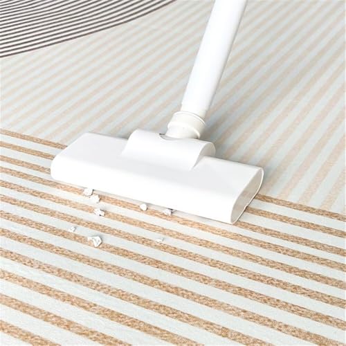 Tapis d'entrée bleu 40x60cm au motif minimaliste flou