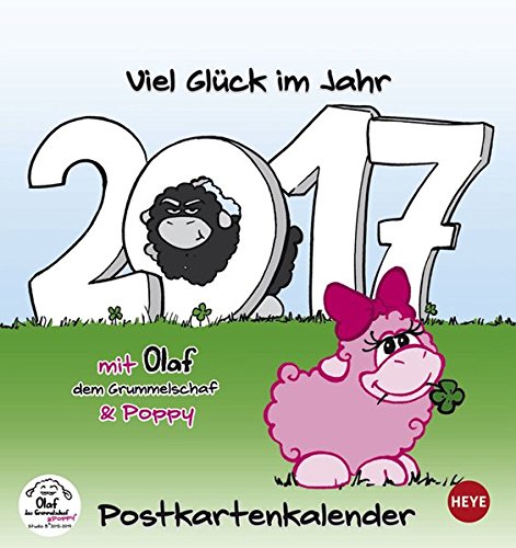 Télécharger Olaf das Grummelschaf Postkartenkalender 2017 livre En ligne