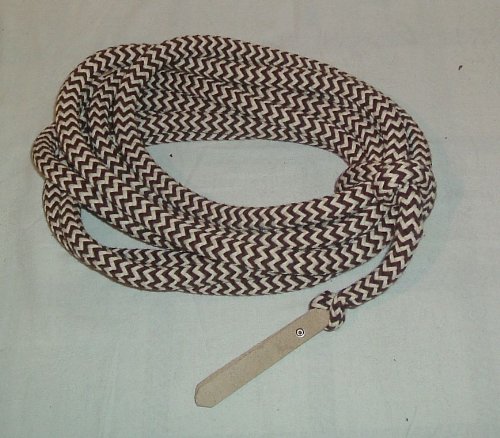 Mecate Westernzügel Baumwollzügel 7 Meter braun/Natur