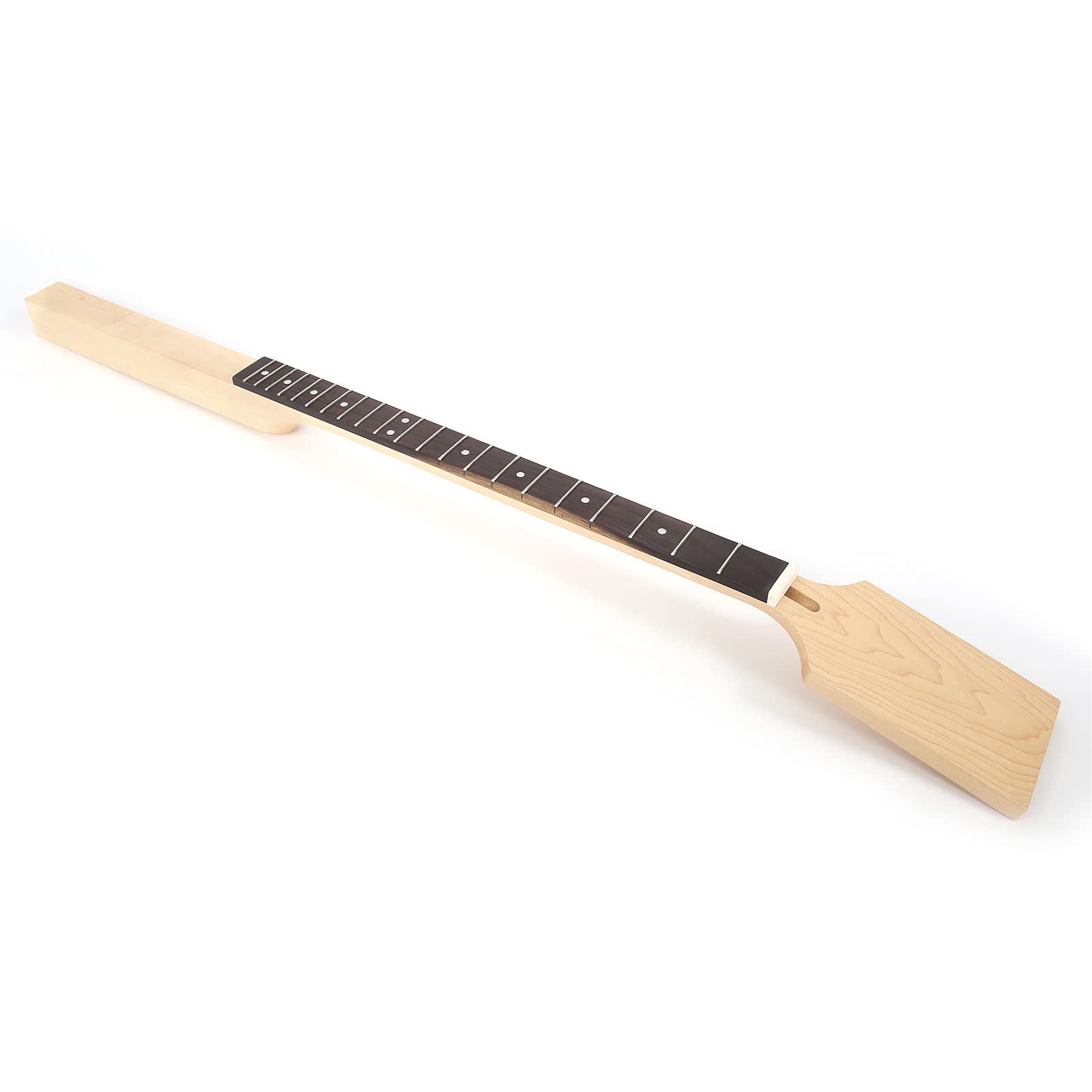 Collo della chitarra, tastiera a 21 tasti Sostituzione facile Accessori per strumenti musicali Forma a paletta per lucidatura fine per chitarre con scatola di sigari