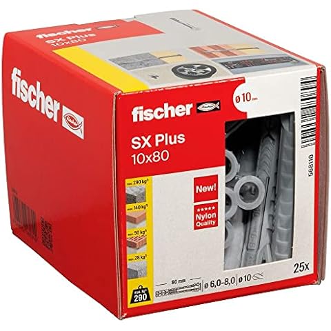 fischer 568110 SX Plus Wall Expansion Plugs Cover