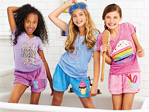 iscream Big Girls' Short Sleeve Round Neck Burnout Tee2