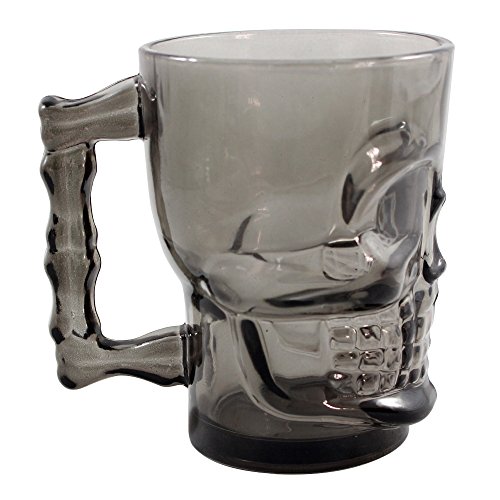 Caneca Caveira 500 ml Skull Mug Preta
