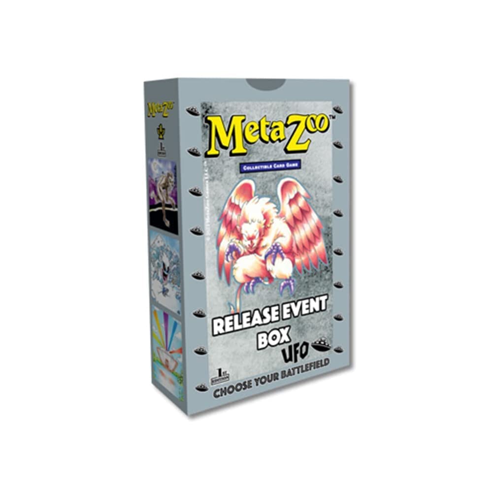 Amazon.com: Metazoo Cryptid Nation UFO 1st Edition Release Event Deck Lot  of 2, Factory Sealed : Toys & Games