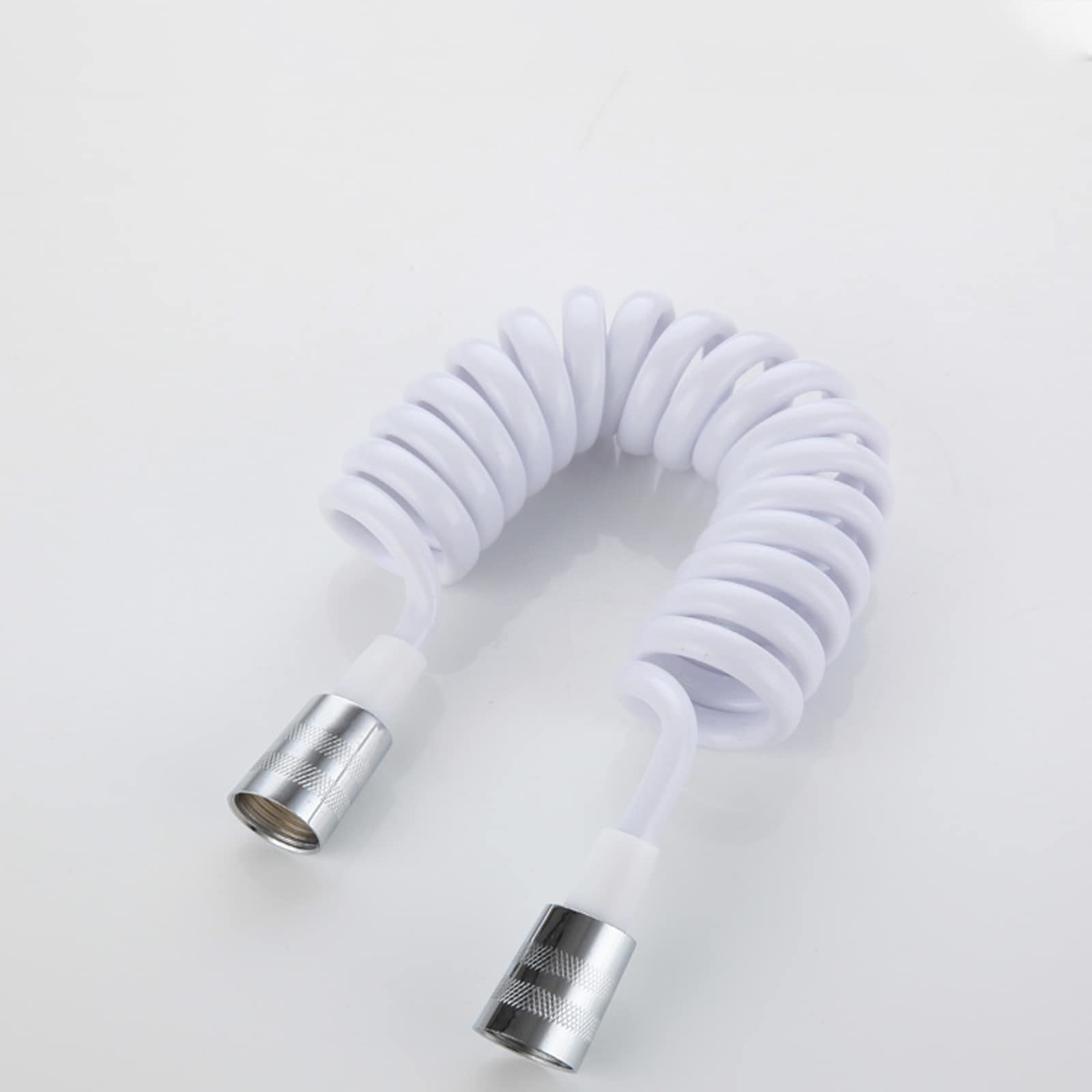Rociador de Bidé de Mano Pulverizador de Bidé Latón Pulverizador Bidet con Base y Válvula de Ángulo, Montado en La Pared, para Higiene Personal, Enchapado,Spring Hose
