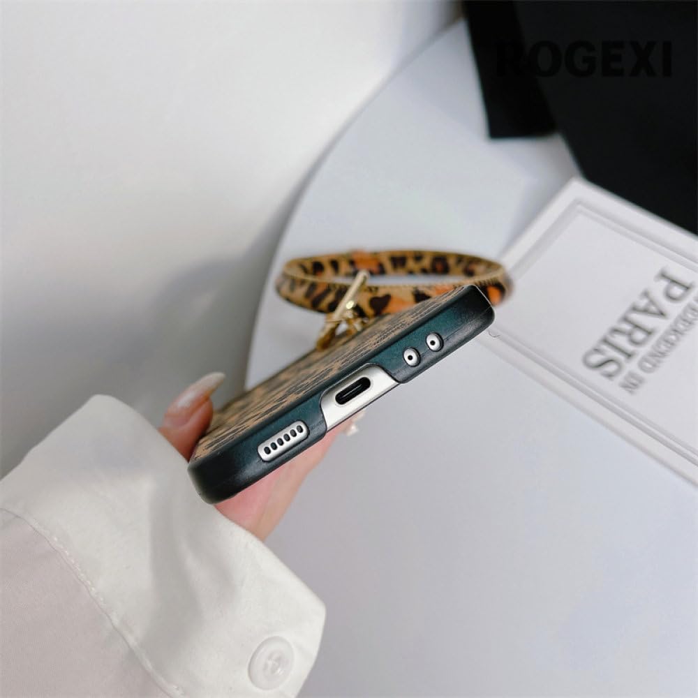 Wzór w cętki Skórzany futerał na telefon do Samsung Galaxy Z Flip 5 4 3 Pokrywa Śliczne etui ochronne do Z Flip3 Flip4 5G, styl 1, do Z Flip 3