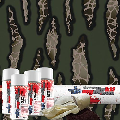 Hydrographics Film Kit - MyDipKit - RC-831 - Riptile Carnivore Camo - Water Transfer Printing