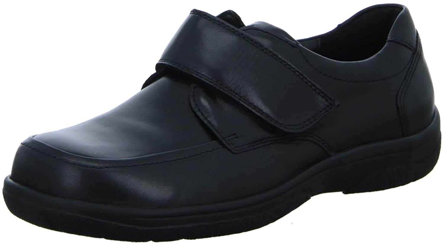 Waldläufer Men's Modern, Black, 9