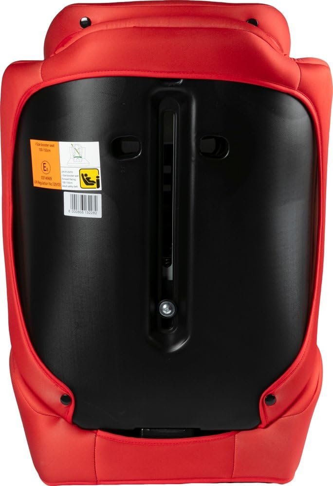 Disney Cars-Size R129, Fotelik dziecięcy 15-36 kg (3,5-12 lat), 100-150 cm, Grupa 2/3, można zamontować z 3-punktowym pasem