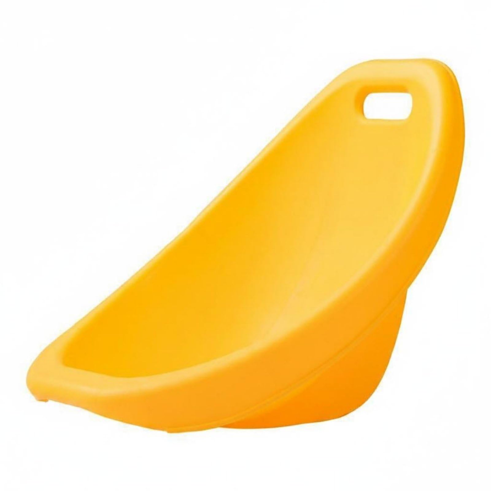 Easy to Clean Sensory Rocker Chair Safe Rounded Edges Sensory Swing Seat Lightweight Plastic Rocking Chair Midline Stability Strength for Toddlers, Playroom, Classroom, Home, Yellow-image-25