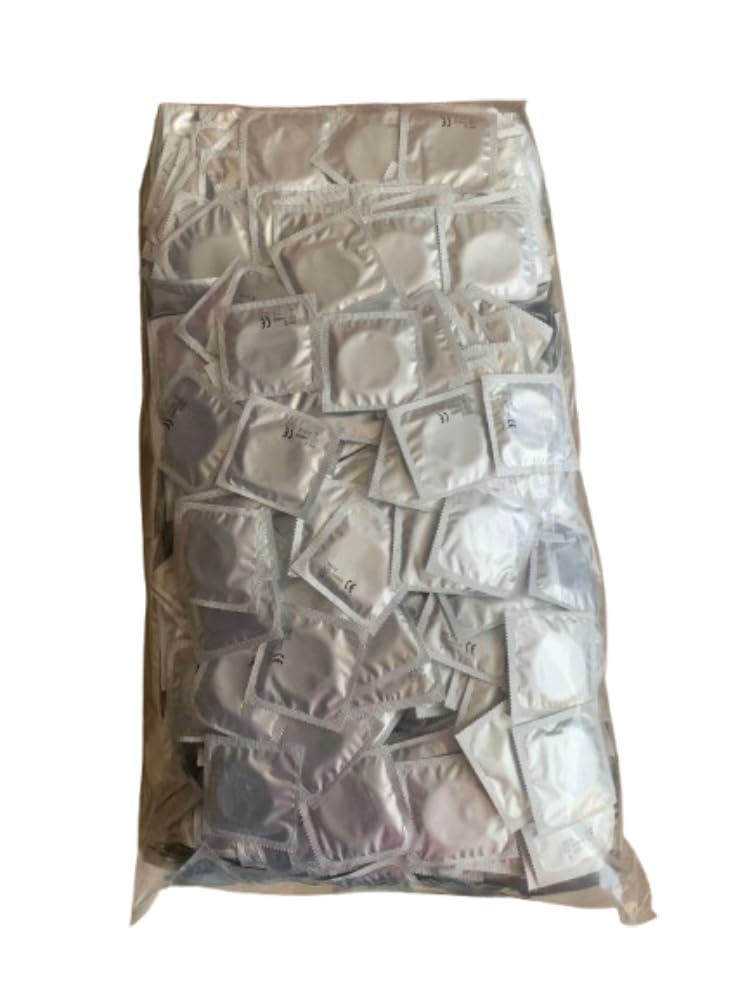 Bulk - 1000 preservativi in lattice di gomma naturale - EN ISO 4074 - CE 0123
