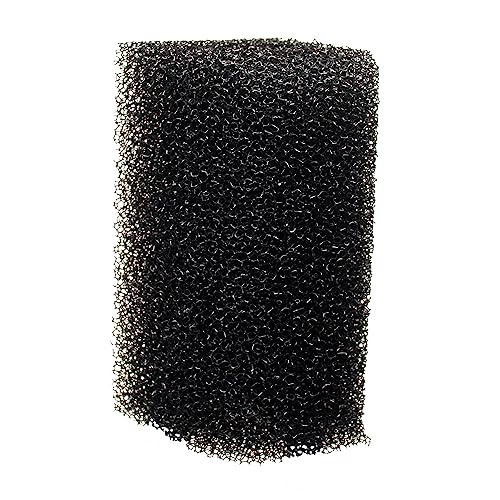 Image of Penn-Plax Cascade 300 Replacement Bio-Sponge - 1 Pack Aquarium Filter Sponge for CIF1 Submersible Internal Media Filter - Easy-to-Clean - Fresh & Saltwater Filtration - Black, 2 x 1.75 x 1.75 Inches