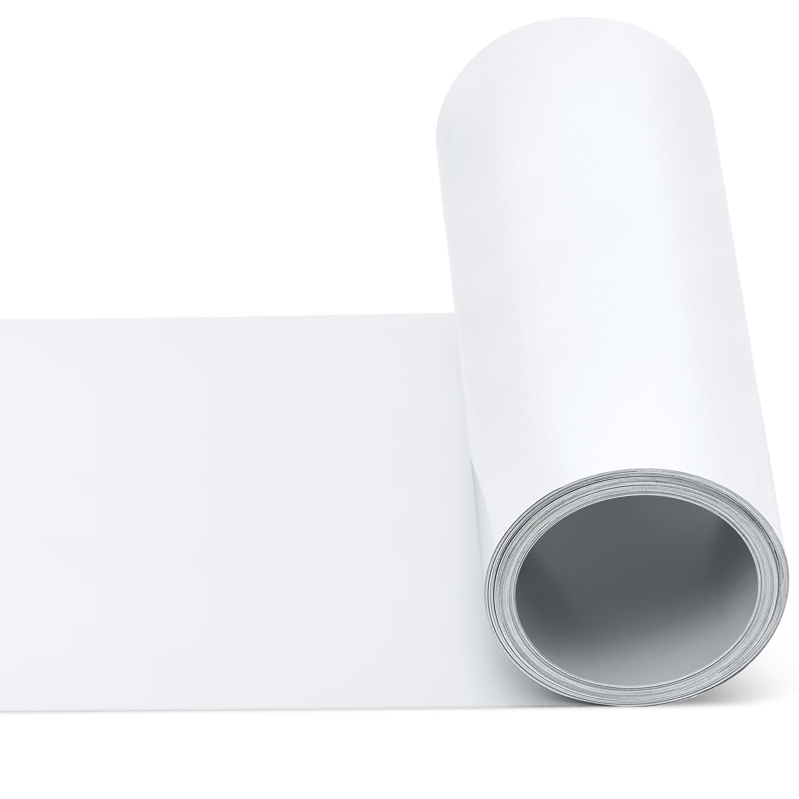 Yaocom White Aluminum Flashing Roll 12" x 50ft, 0.2mm Thick Waterproof Trim Sheet, Multipurpose Metal Flashing for Roofing, Windows, Doors & DIY