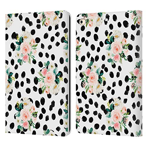 Étui portefeuille cuir iPad 9.7 support vidéo intégré et housse Haroulita aquarelle