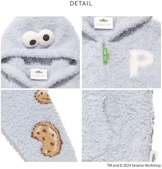 【新品】ジェラートピケ×セサミストリート　エルモ　パーカー＆ショートパンツ Amazon | ジェラートピケ オム メンズ セサミストリート エルモ