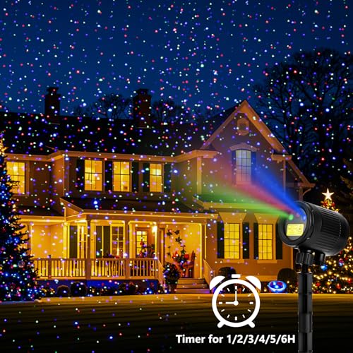 Nazuwke SA556 Laser Christmas Projector Lights Outdoor thumb #6