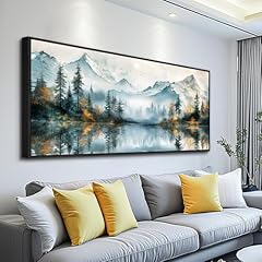 Forest Landscape Pictures Black Framed