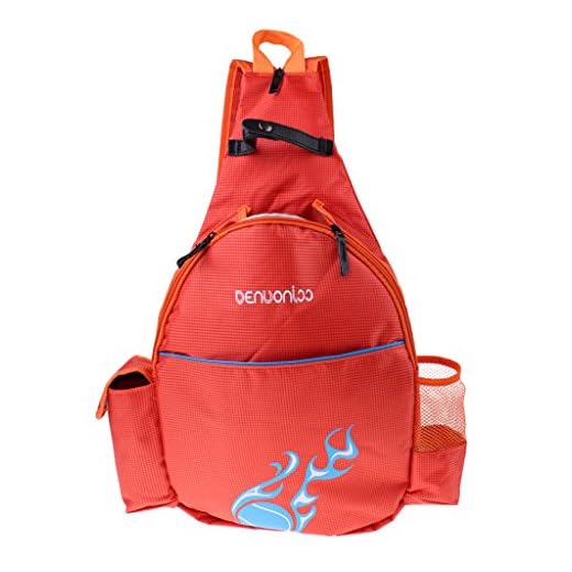 D DOLITY Fundas para Raquetas de Tenis Unisex Adulto Multicolores Talla Única Accesorio Profesional para Deportistas de Fútbol Baloncesto - Naranja
