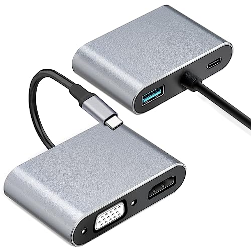 Stabilità superiore: il chip IC integrato avanzato e integrato garantisce stabilità e affidabilità delle prestazioni. Involucro in lega di alluminio di alta qualità per un migliore Si adatta perfettamente alle porte USB-C dei dispositivi per un trasferimento stabile del segnale.