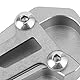 Aramox Motorrad Bremspedal Extender, Aluminium Hinterer Fußbremshebel Pedalverlängerung Vergrößern Extender Pad CNC Aluminiumlegierung Passend für S1000XR 2015‑2018(Titan)
