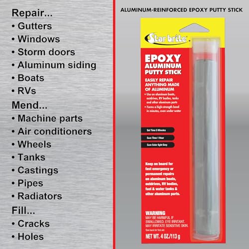 STAR BRITE 478060 Stick Gris mastic bi composant etanche - 5