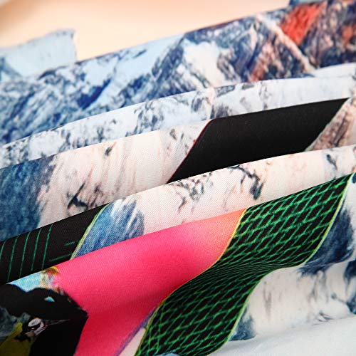 image for threetothree Tapestry 3 Snowboards Ski Standing Snow Slope Mountains S