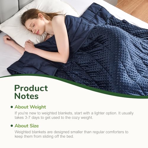 Image of Sivio Weighted Blanket for Adults, King Size, 20 lb 80 x 87 inch