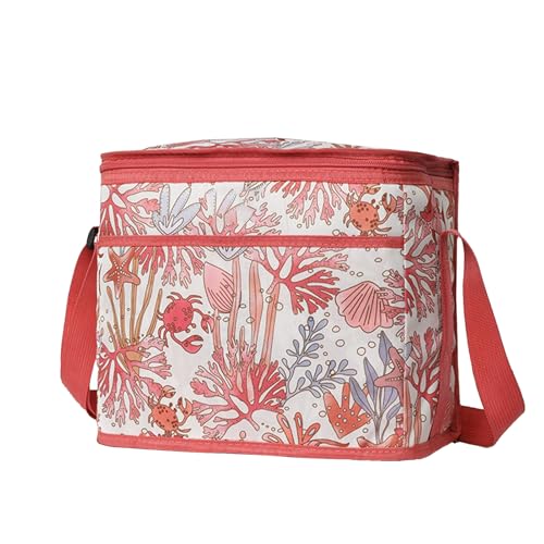 Bolsa Térmica Aislada - Mochila Térmica Plegable 18L para Playa Y Enfriamiento | Impermeable Multiusos Grande para Deportes Guardería Pesca Viajes Actividades al Aire Libre