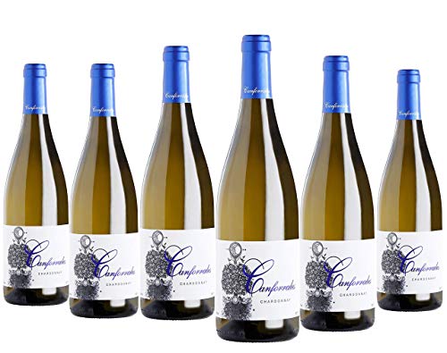 Canforrales Chardonnay Vino blanco - Paquete de 6 x 750 ml - Total: 4500 ml