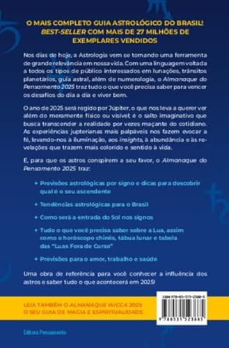 Almanaque do Pensamento 2025: Guia Astrológico Para 2025