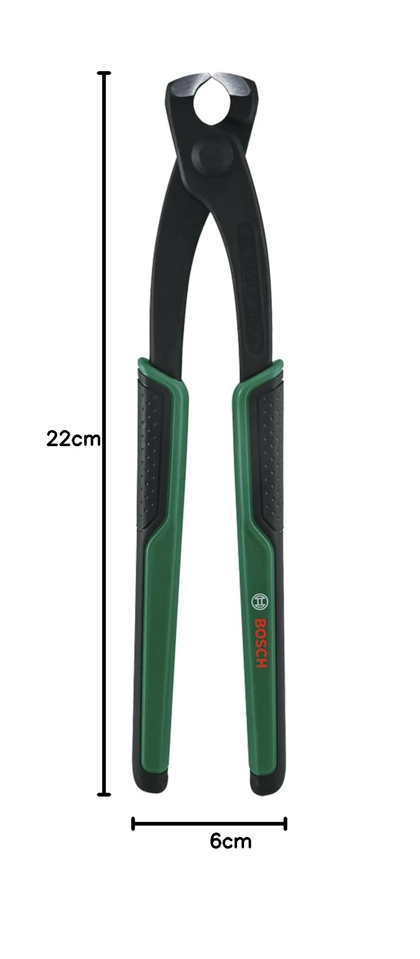 Bosch Tenaille russe 225 mm (pince coupante ultra-robuste/précise chrome vanadium)