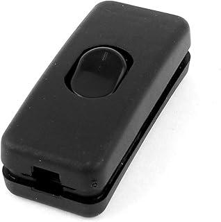 Aexit Bedroom Lamp Control electrical SPST ON/OFF Rectangle Case Rocker Switches AC 250V 2A