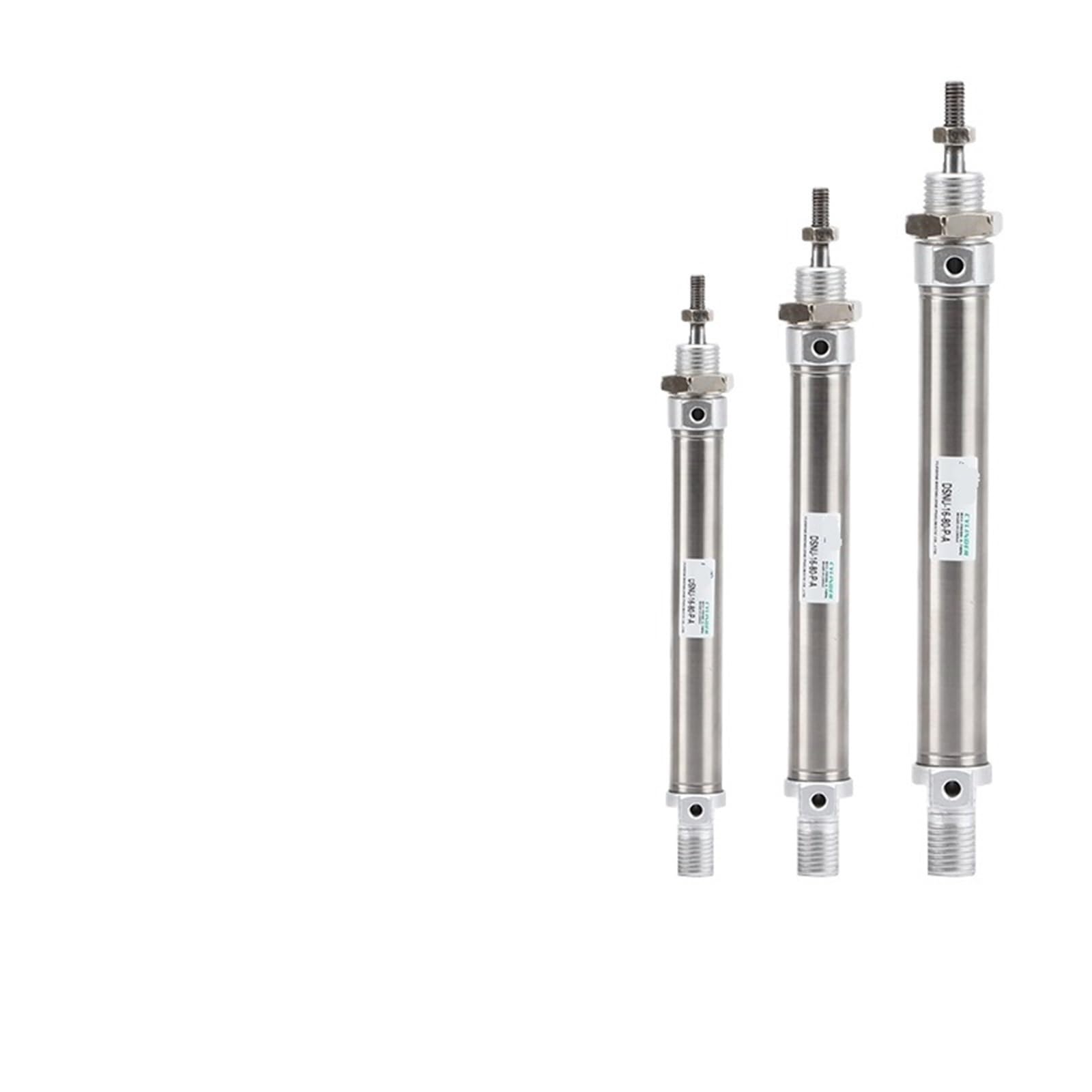 Cylindre pneumatique ISO DSNU-32 mini vérin inox premium 40mm
