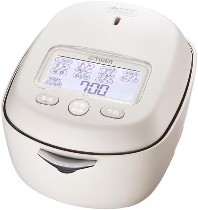 JRX-G060-WG(アイボリーホワイト) 炊きたて 土鍋ご泡火炊き ジャー炊飯器 3.5合