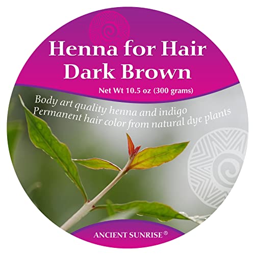 Ancient Sunrise Henna tinte natural para cabello oscuro miniatura 2