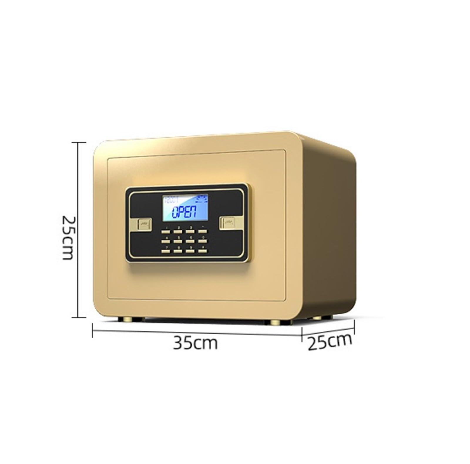 Cassaforte domestica, piccola cassaforte antifurto con mini serratura a combinazione cassaforte