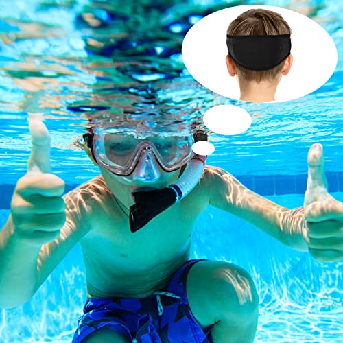 3 Pieces Neoprene Mask Strap Cover Neoprene Diving Mask Straps Hair Protector Wrap For Dive And Snorkel Masks Water Sports (Black) #TOP4