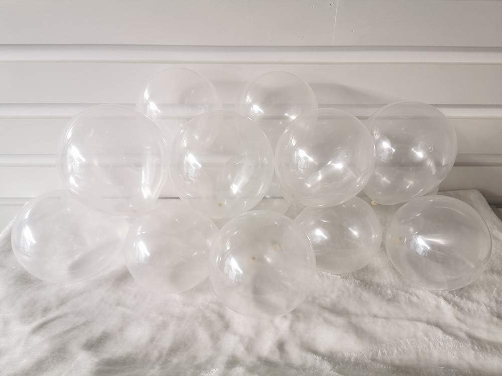 AimtoHome 5 inch Clear Balloons Transparent Balloons Clear Mini Latex Party Balloons Party Decorations Supplies, Pack of 100