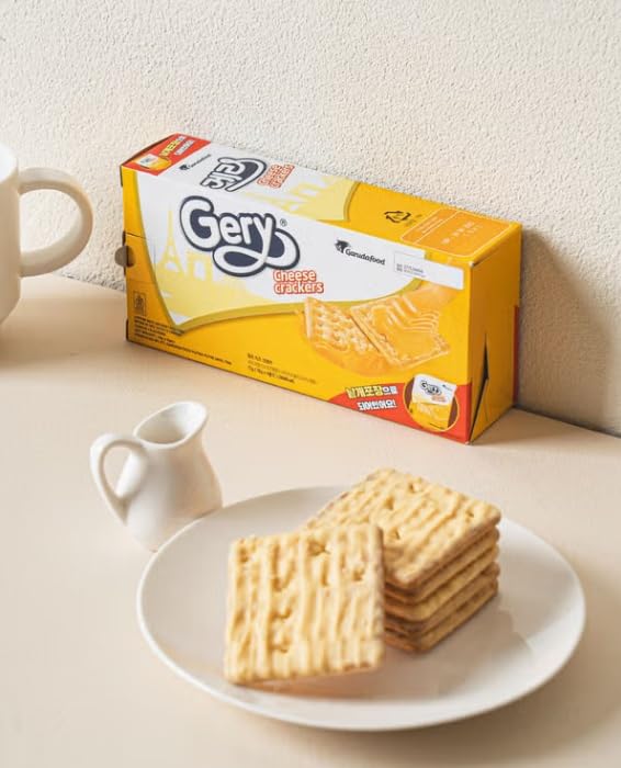 Galletas Cheese Crackers 72g con relleno cremoso de queso miniatura 7