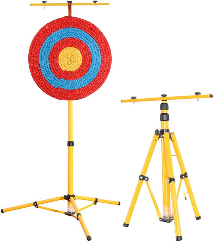Dostyle Archery Targets Traditional Solid Straw Round Archery Target Shooting Bow Coloured Rope Target Face Three Layer for Shooting Practice