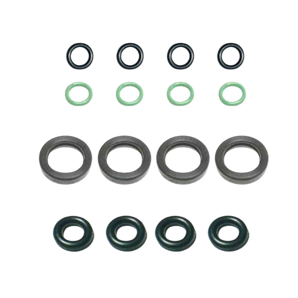 Fuel Injector Repair Rebuild O-Ring Set Fit for Accord CRX Civic Del Sol Prelude CRV Odyssey Integra CL TL B16 B18 B20 D15 D16 F22 F23 G25A H22 H23 1988-2002 RC Engineering BK14H