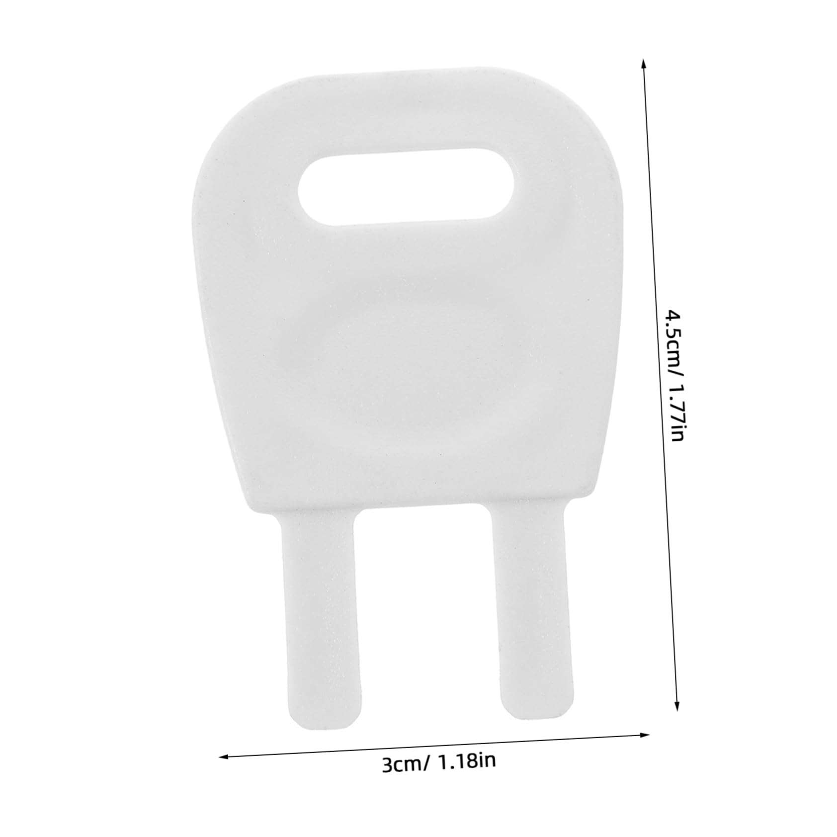 PRETYZOOM 2pcs Roll Toilet Paper Dispenser Key Key for Paper Towel Dispenser Sleek Minimalist Design Easy to Use for Commercial Restroom Settings