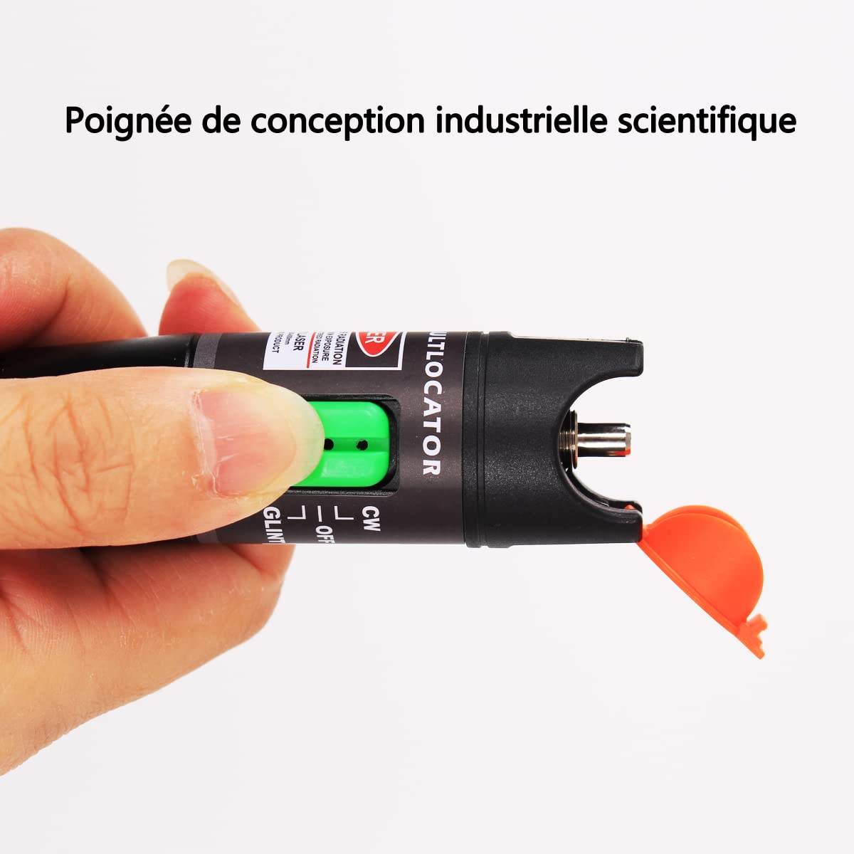 2 Stück Visual Fault Locator 30 km, Fiber-Optic-Kabel-Tester mit rotem Lichtstift, VFL mit 2,5 mm Universalanschluss für FC/SC/ST Adapter, für CATV-Telekommunikations-Ingenieurwartung