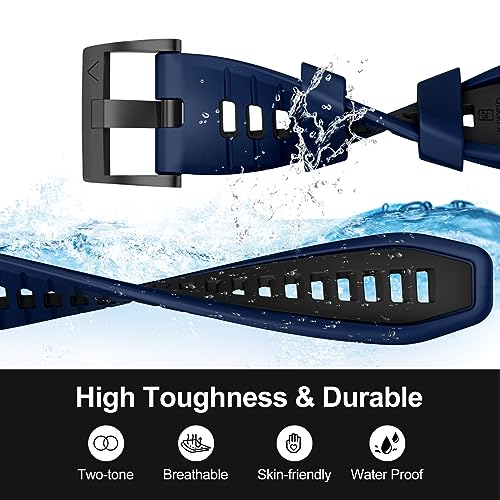 MYSNBKN 26mm Quick Fit Strap for Fenix 8 51mm/Fenix 7X Pro/Fenix 7X/Fenix 6X/Fenix 6X Pro/Fenix 5X/Fenix 5X Plus/Fenix 3/3 HR - Image 3