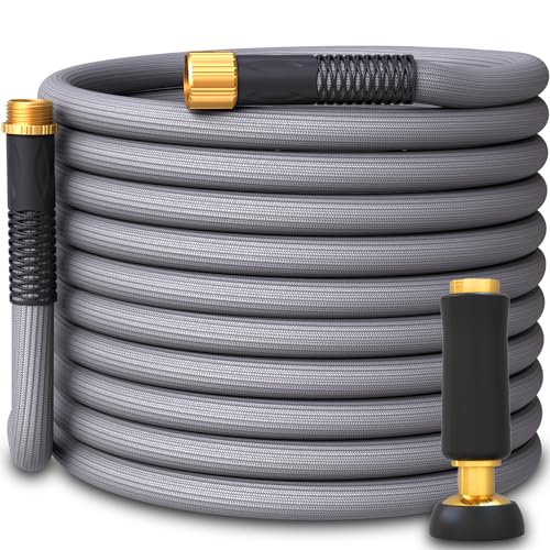 TITAN Garden Hose | Flexible, Lightweight, Kink-Free & Durable Hybrid Water Hose with Heavy Duty...